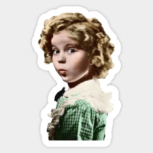 Shirley Temple Oh My Goodness Sticker